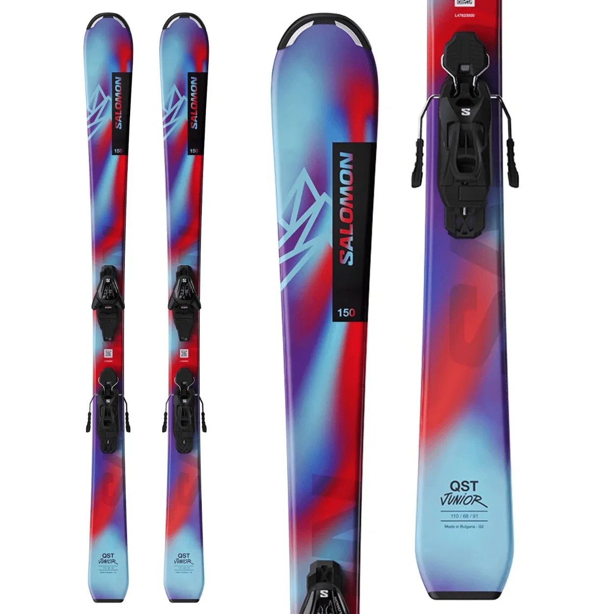 Salomon QST Jr XS + C5 '26 Kids' Skis | Alpenland