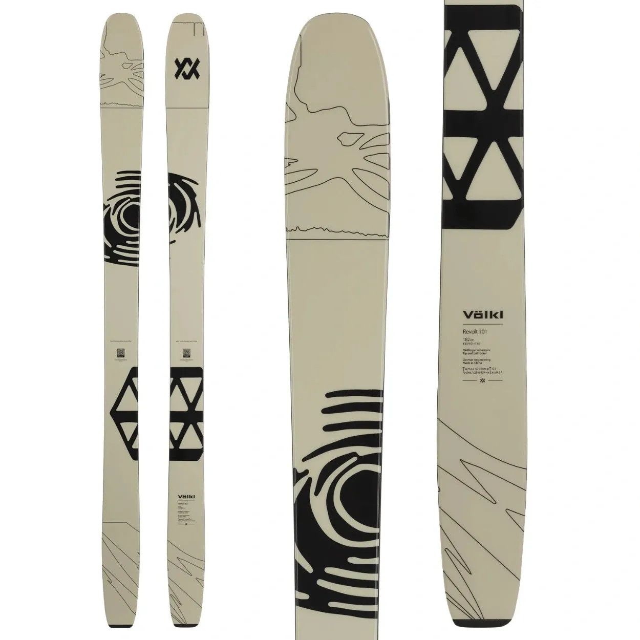 Volkl Revolt 101 '26 Freeride Skis | Alpenland