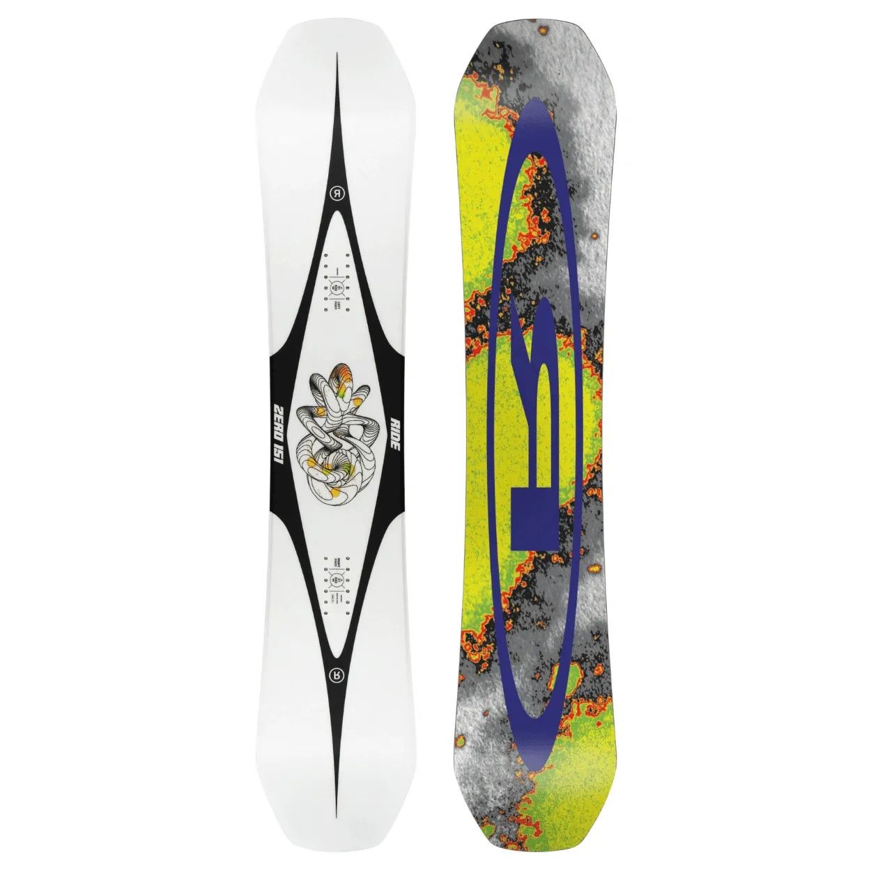 Ride Zero '26 Snowboard | Freestyle Twin Camber Board