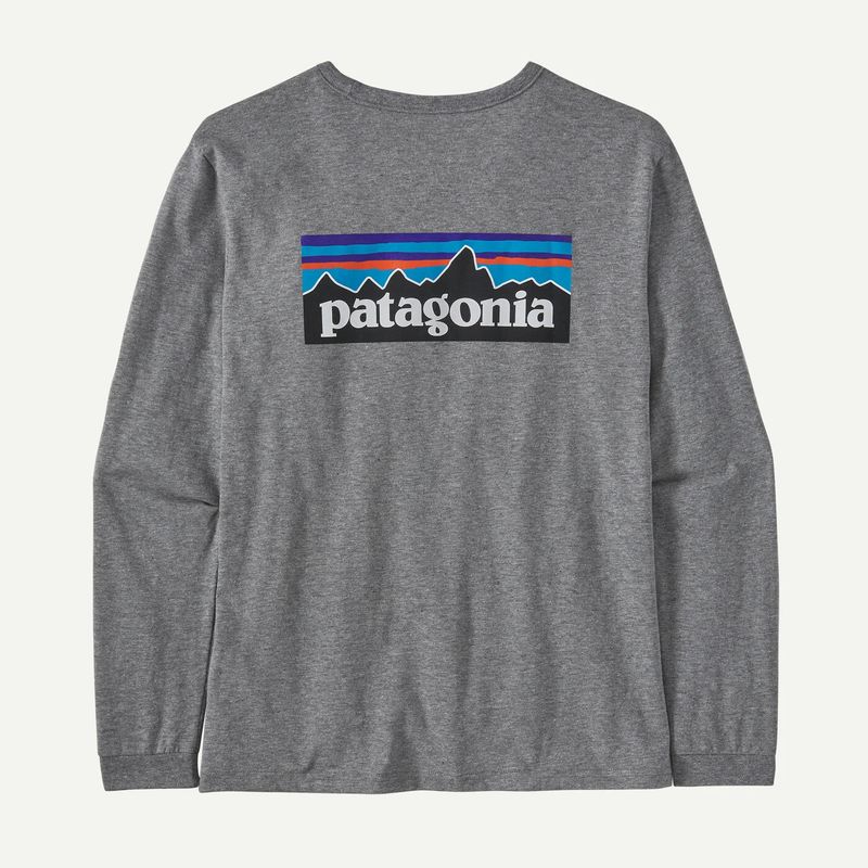 Patagonia Women's Long Sleeve P-6 Logo Responsibili-Tee '25