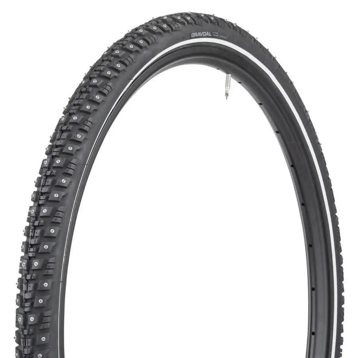 45NRTH Gravdal Tire - 252 Studs - 60 TPI - Tubeless Folding , Size: 650 x 38
