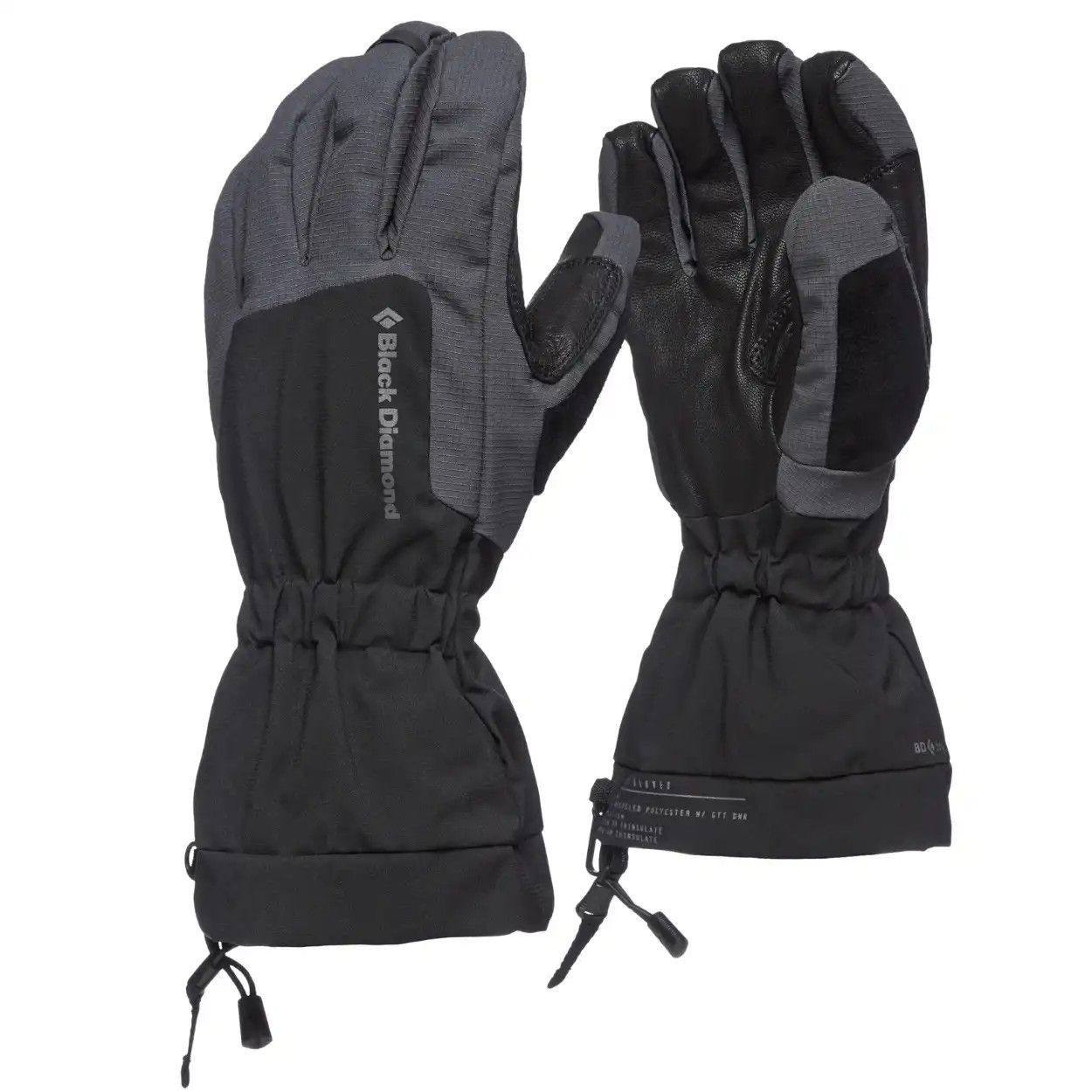 Black Diamond Men's Glissade Gloves '26, Color: Black, Size: Medium