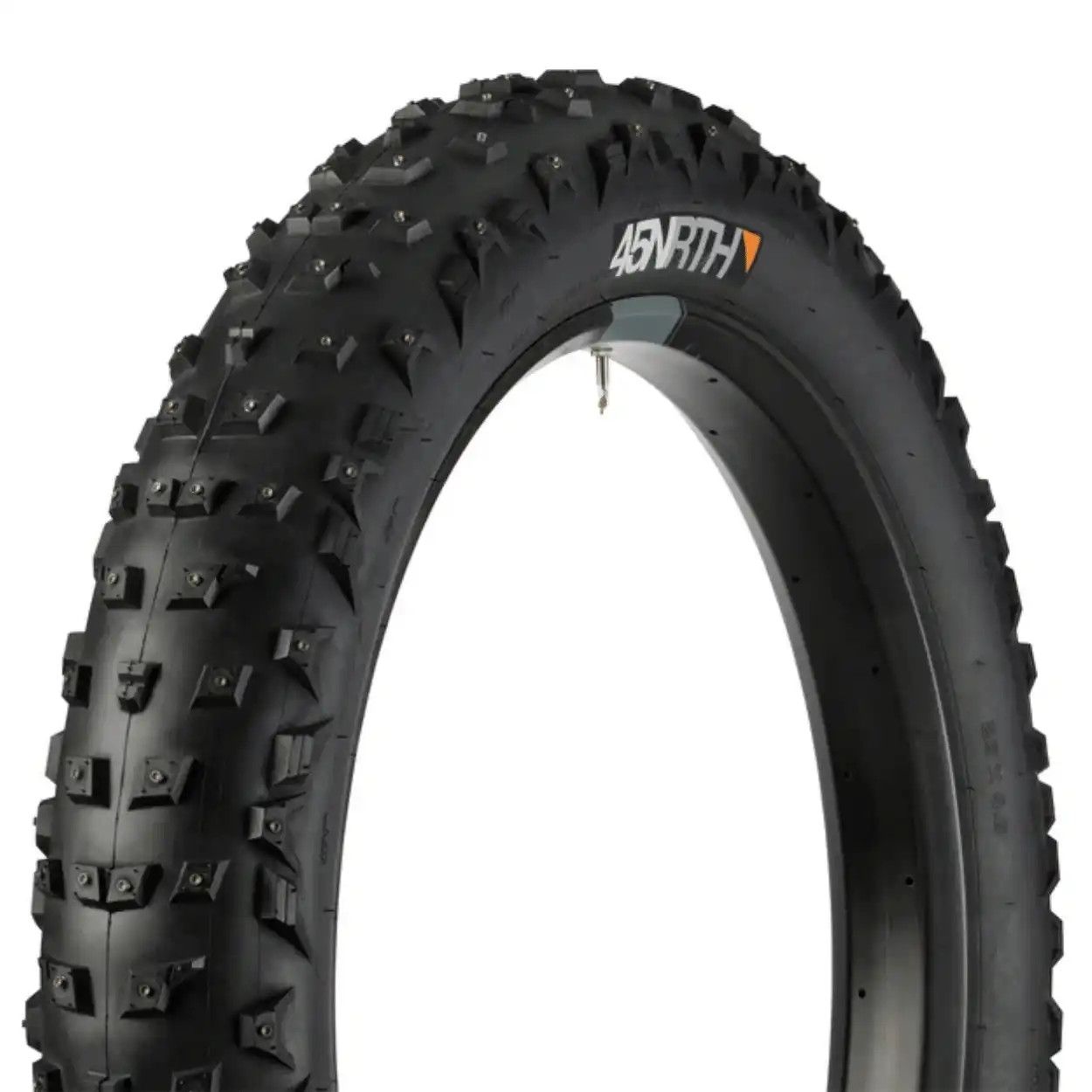 45NRTH Wrathchild Fat Tire - 26 x 4.6" - 224 XL Concave Carbide Aluminum Studs -126 TPI - Tubeless Folding