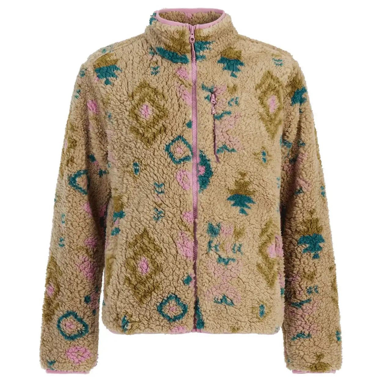 Protest Women's PRTAdele Outdoor Full Zip Top '26, Color: Vintage Pink, Size: Large