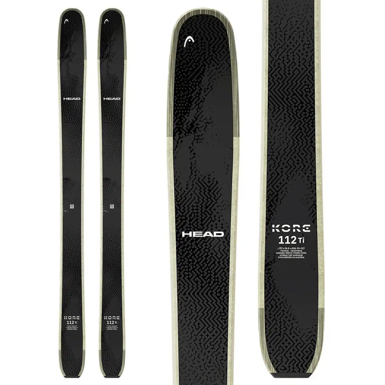 スキー 26 HEAD KORE 112 ti 184cm ATTACK HYBRID Head Kore 112 Ti '26 Freeride Ski | Alpenland