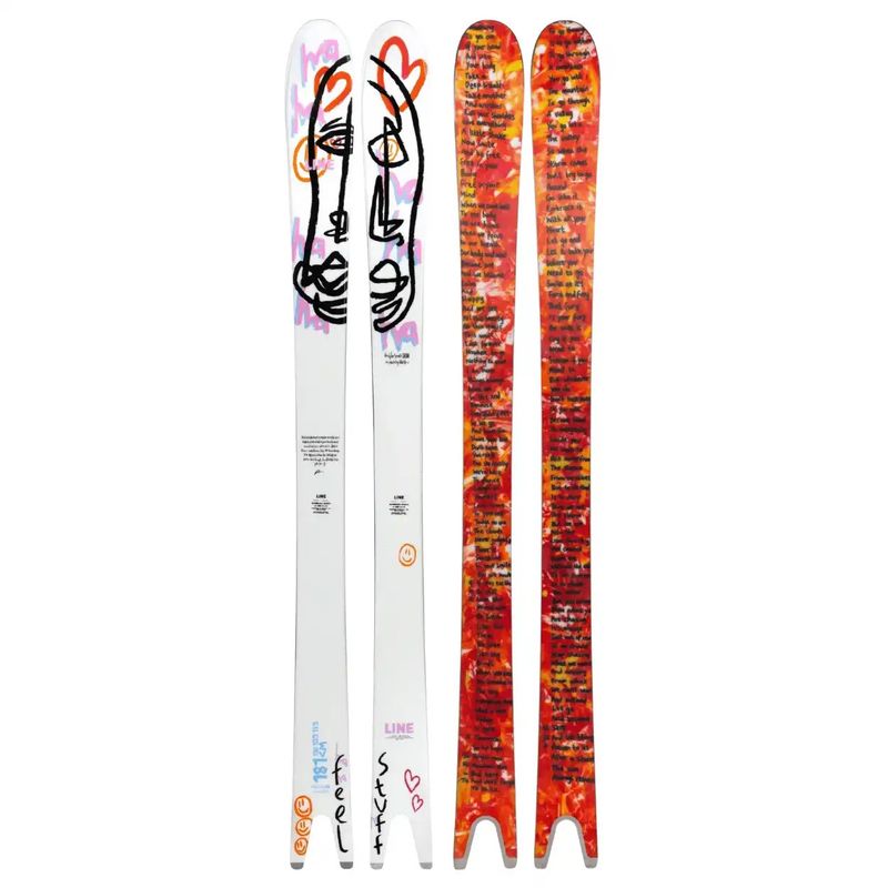 スキー Chichan Line Sakana LTD Dylan Siggers 26 All-Mountain Skis