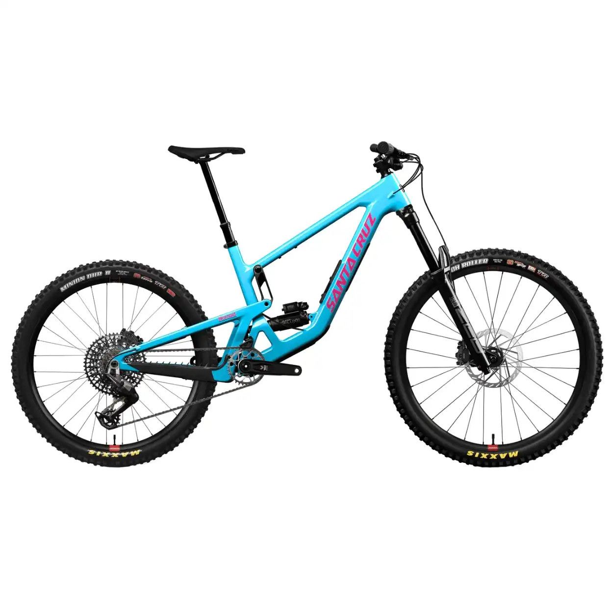 Santa Cruz Nomad 7 CC 90 MX '27, Color: Gloss Aqua Magenta, Size: Medium