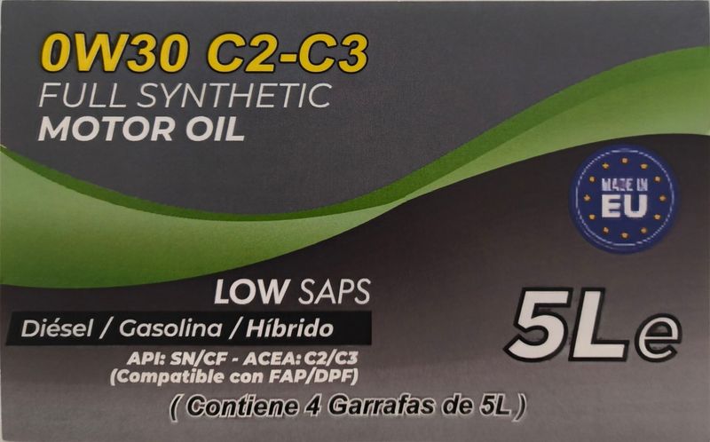 SEAL 0W30 LOW SAPS C2-C3