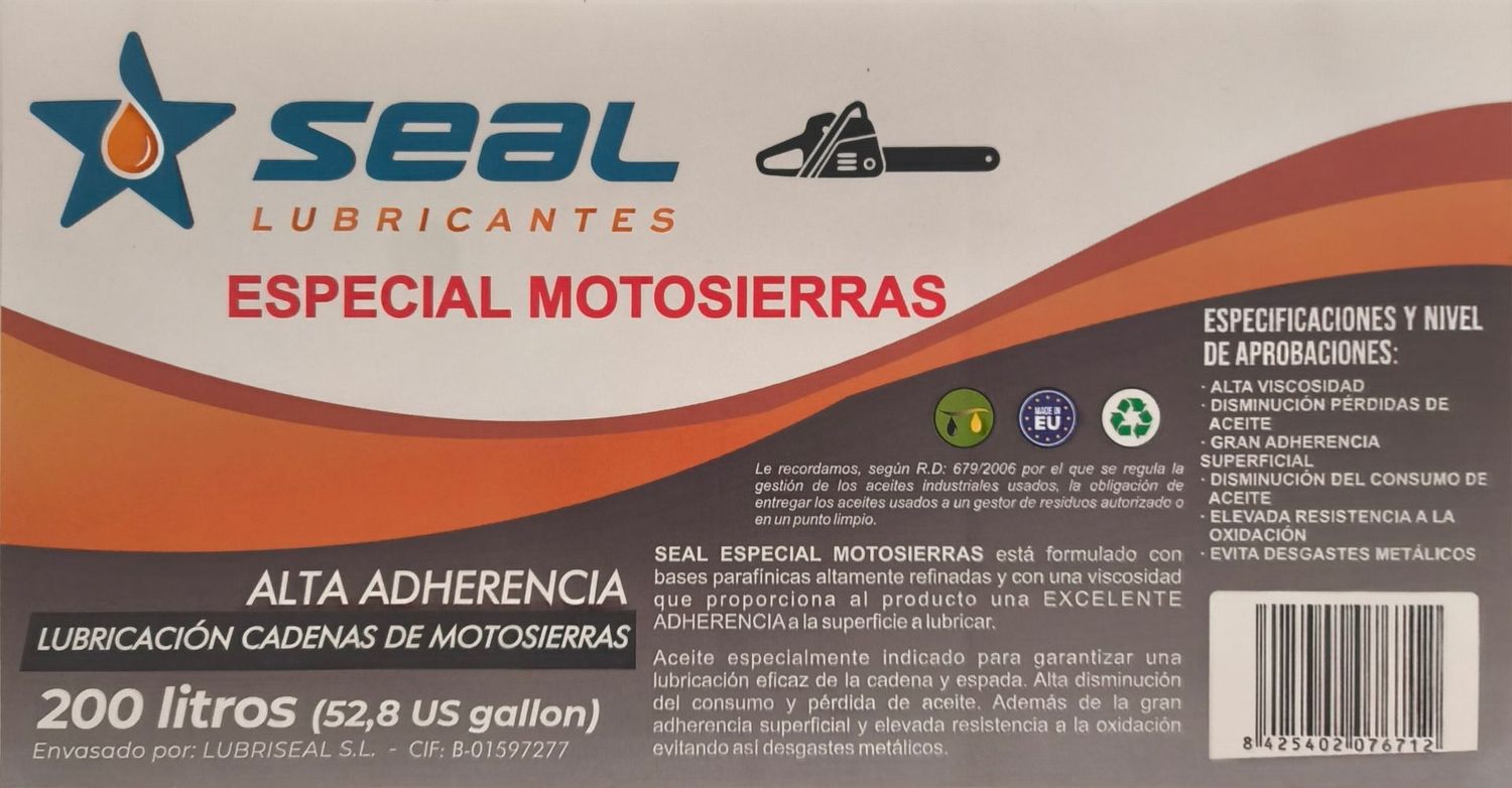SEAL ESPECIAL MOTOSIERRA SEAL ESPECIAL MOTOSIERRA