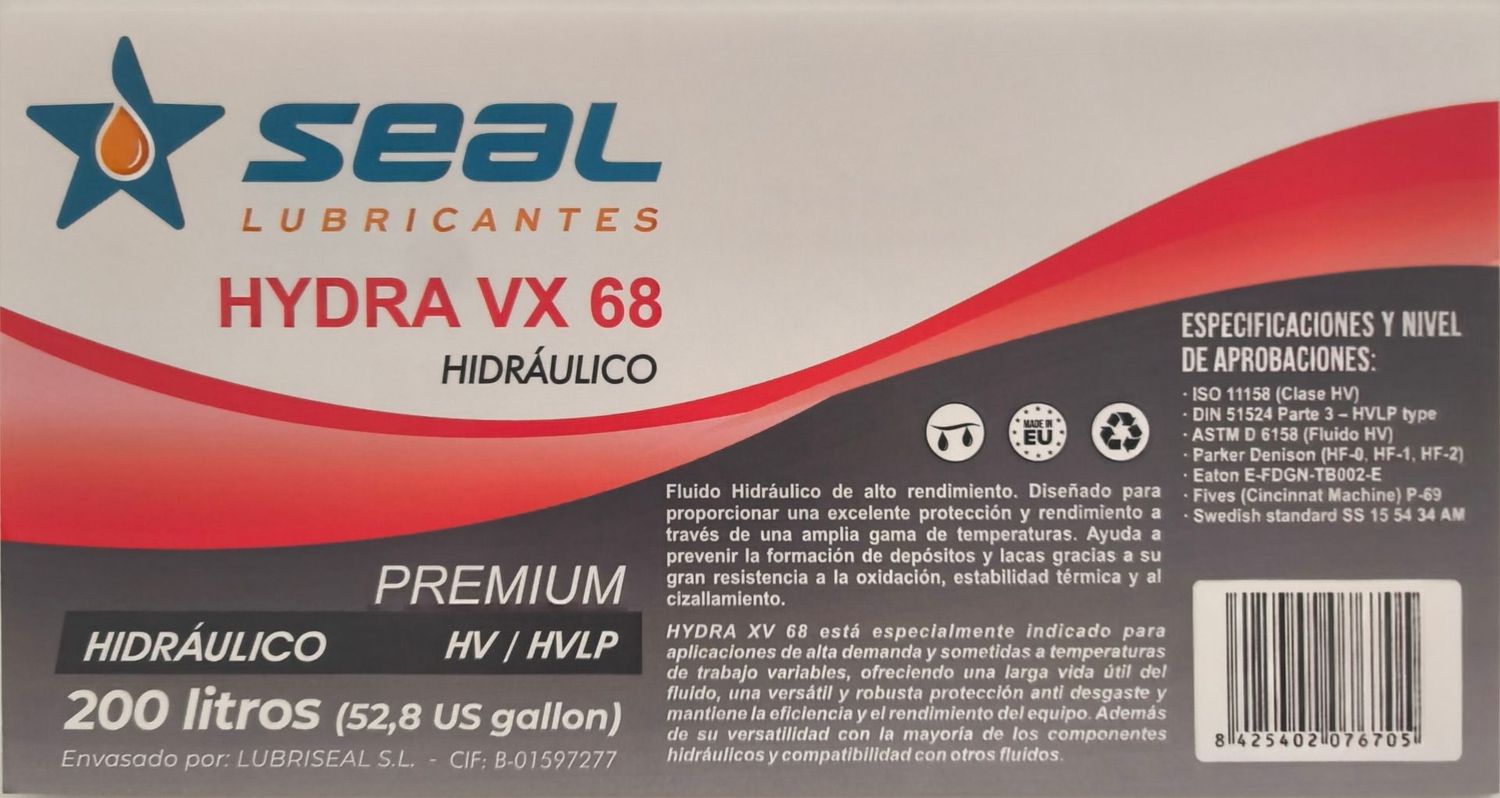 SEAL HYDRA VX 68 SEAL HYDRA VX 68