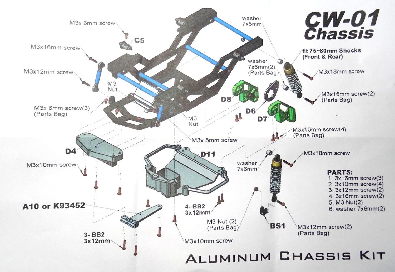 Kit Roulements FastEddy Pour Tamiya Lunchbox – Céramique Scellée, Noir XB CW-01, Neuf