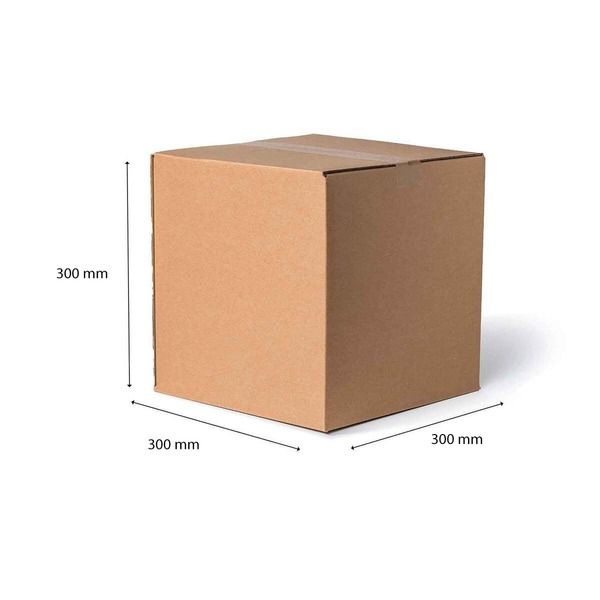 Stanzverpackung, FEFCO 0711, EB-Welle /  300x300x300 mm