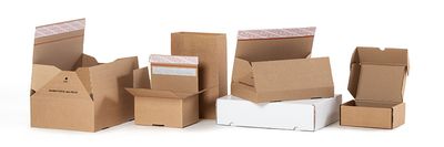 Umschläge und Kartons für den Postversand