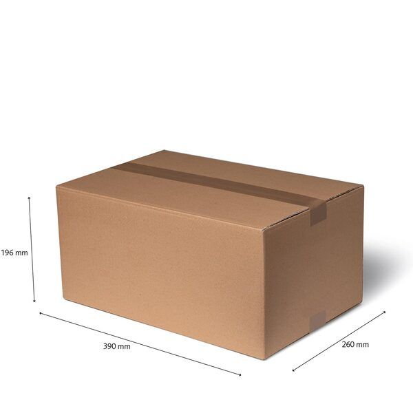 Faltkarton 390x260x196 mm