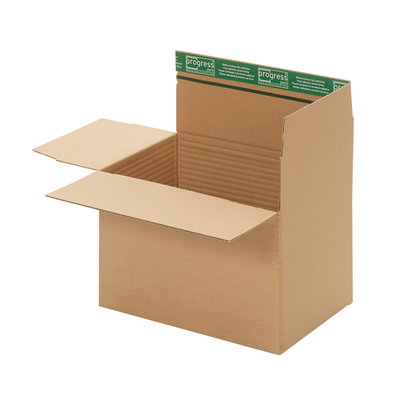 Automatikbodenkarton 355x255x130-230 mm