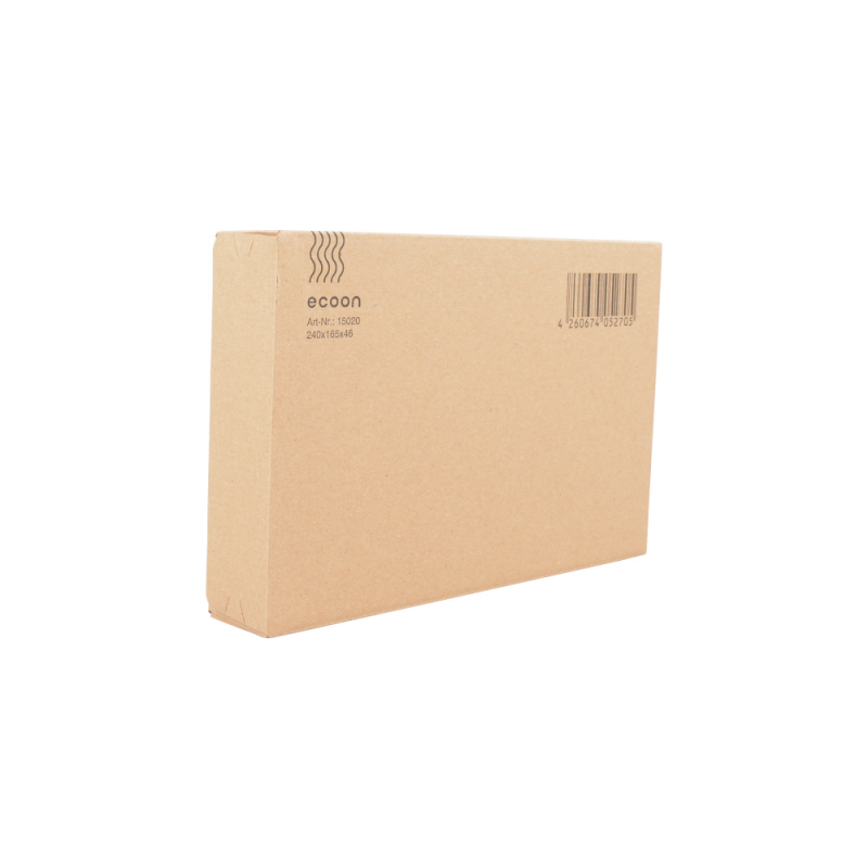 Versandbox im Maxibriefformat, SK-Verschluss + Papieraufreißfaden 240x165x46 mm ecoon®