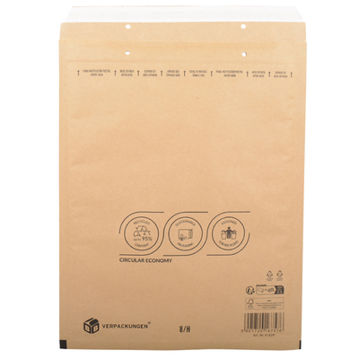 Luftpolsterversandtasche 270x360 mm für DIN B4 (braun)