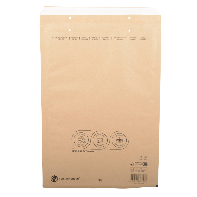 Luftpolsterversandtasche 300x445 mm für DIN A3 (braun)