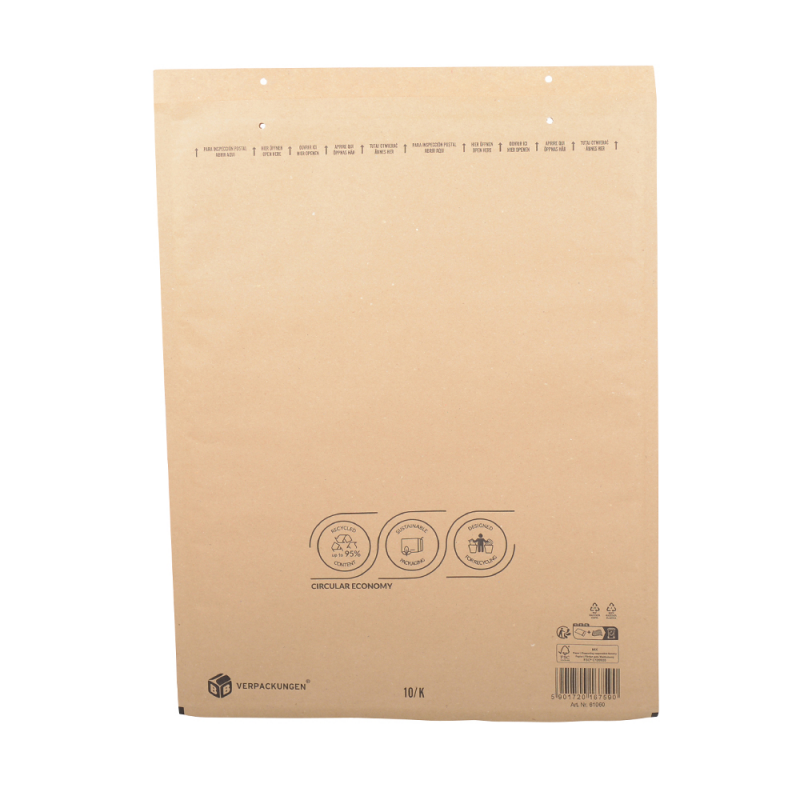Luftpolsterversandtasche 350x470 mm für DIN A3+ /C3 (braun)