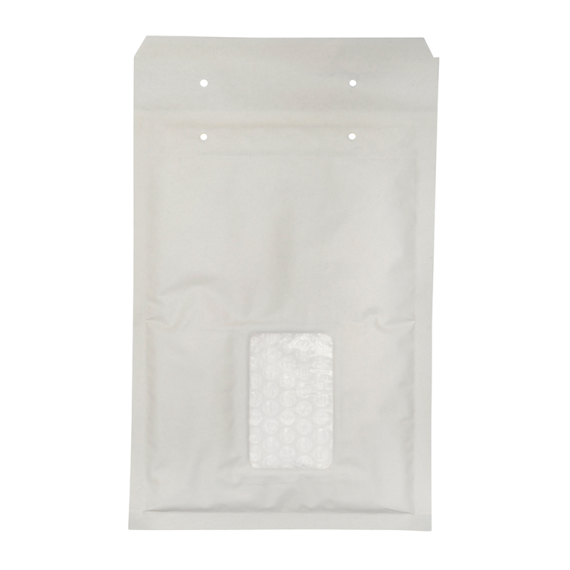 Luftpolsterversandtasche 180x265 mm (mit Fenster) weiss