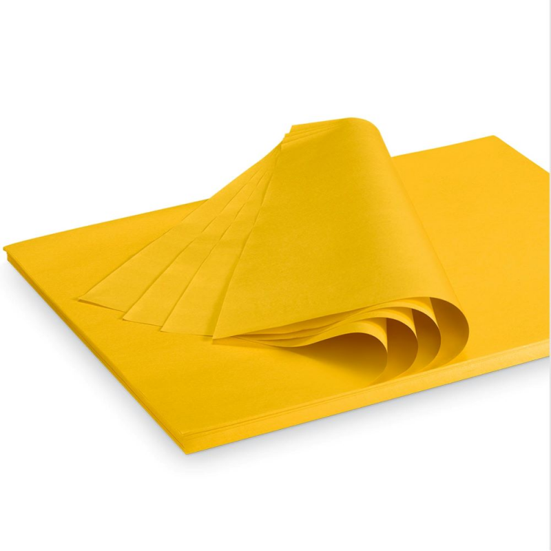 Packseide 37,5 x 50 cm Gelb