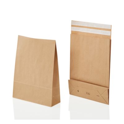Papier-Versandtasche, braun / 450x350x120 mm