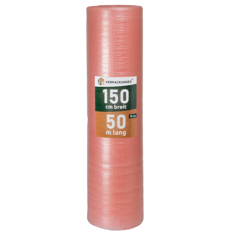Luftpolsterfolie 1,5 x 50 m (Antistatisch)
