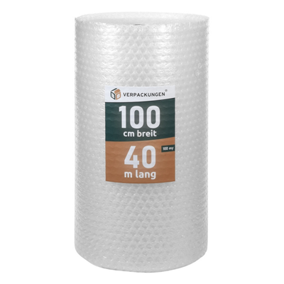 Luftpolsterfolie 1 x 40 m (Große Noppen)
