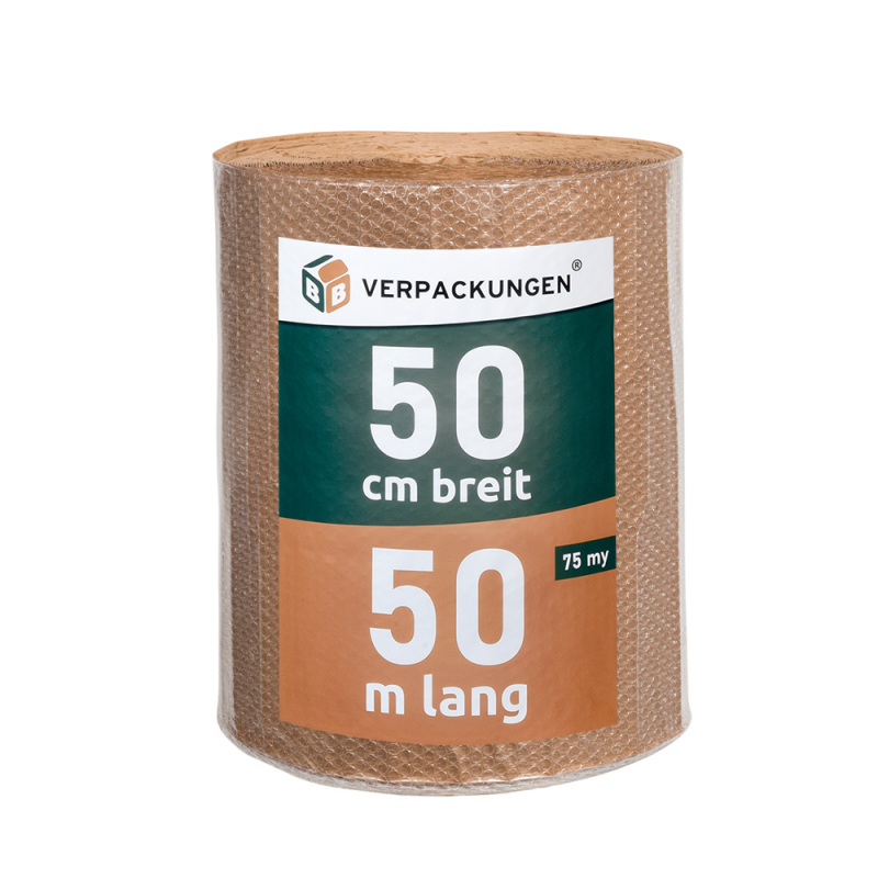 Luftpolsterfolie 0,5 x 50 m (Papierkaschiert)