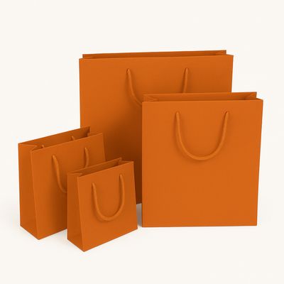 orange Deluxe- und Weintaschen