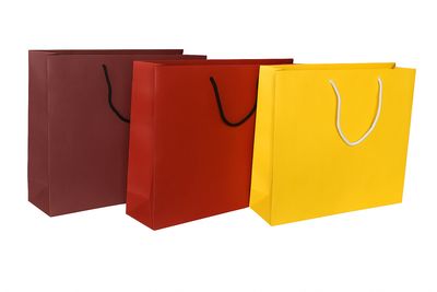 Papiertragetasche Papier Lederoptik