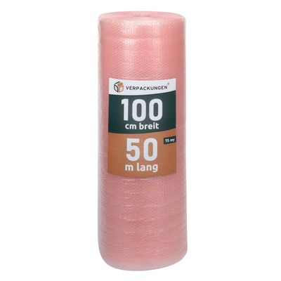 Luftpolsterfolie 1,0 x 50 m (Antistatisch)