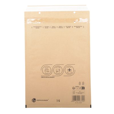 Luftpolsterversandtasche 230x340 mm für DIN  A4+ / C4 (braun)