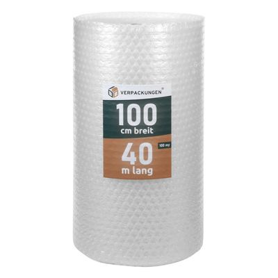 Luftpolsterfolie 1 x 40 m (Große Noppen)