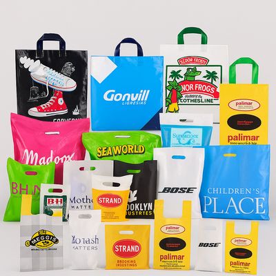 bedruckte Plastiktaschen