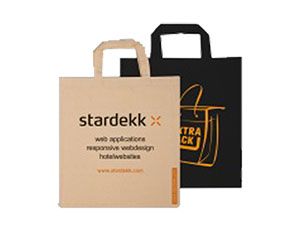 Baumwolltasche 38+0x42cm