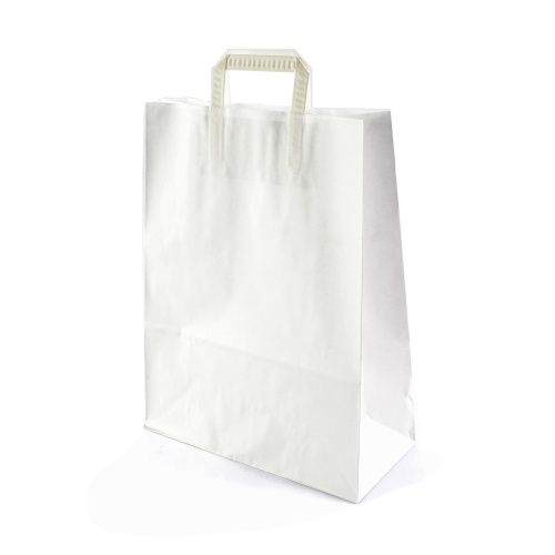 Papiertragetasche mit Flachhenkel (ab Lager)