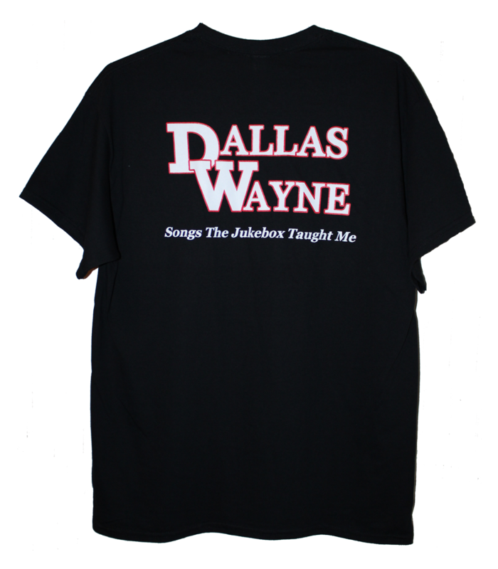 Dallas Wayne Jukebox T-shirt, Black