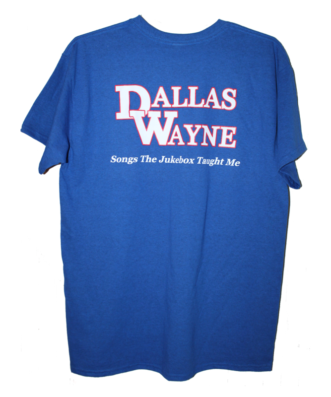 Dallas Wayne Jukebox T-shirt, Blue