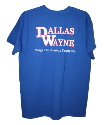 Dallas Wayne Jukebox T-shirt, Blue