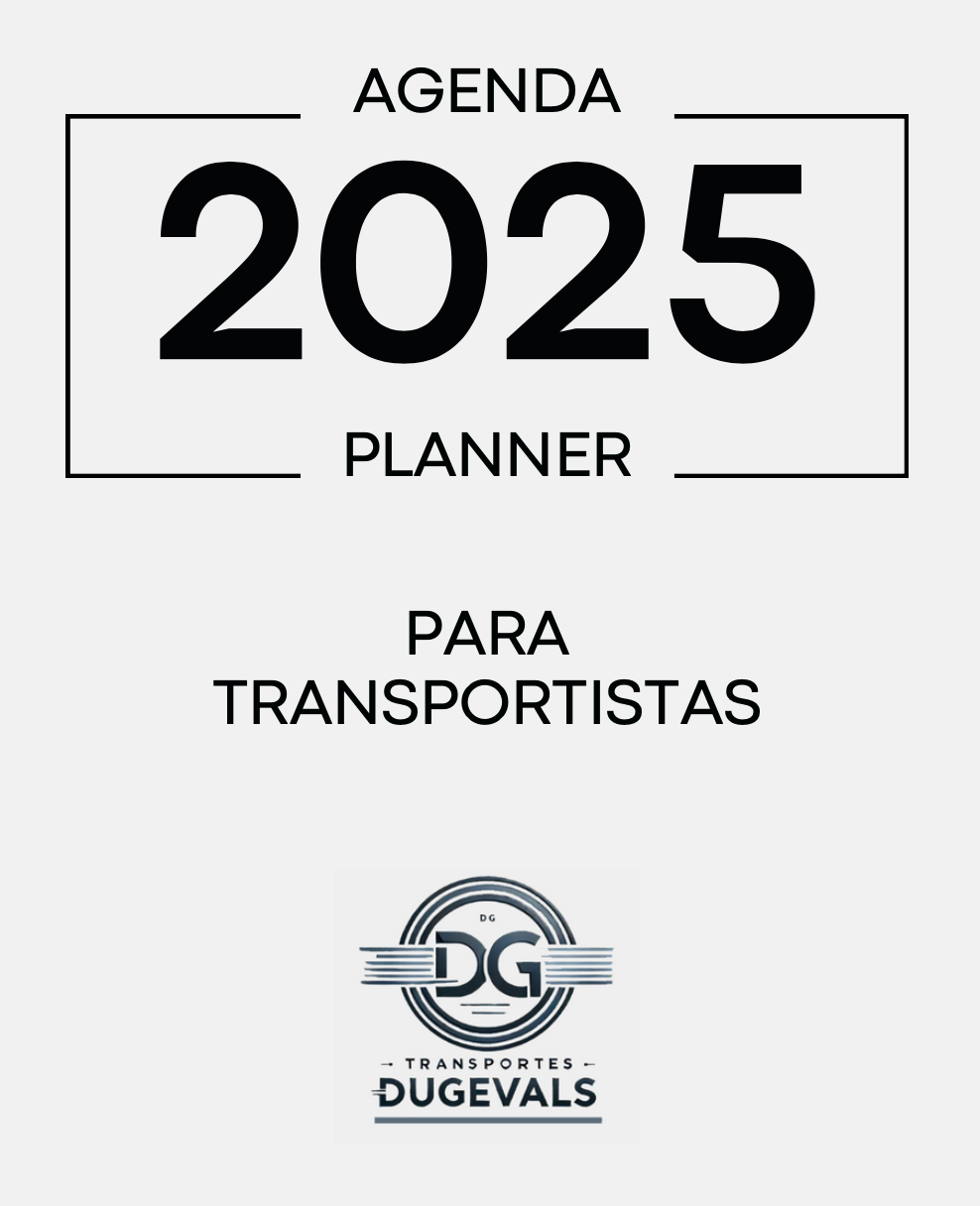Agenda Planner Digital para Transportistas 2025