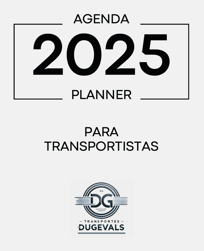 Agenda Planner Digital para Transportistas 2025