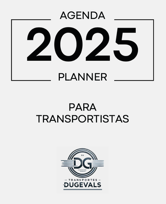 Agenda Planner Digital para Transportistas 2025