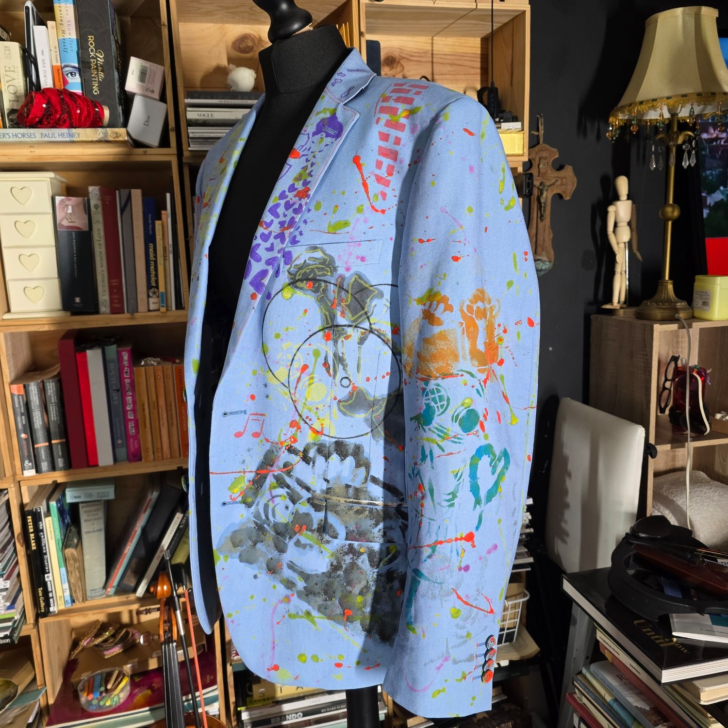 Blink Friction Graffiti Suit Jacket by iServalan 