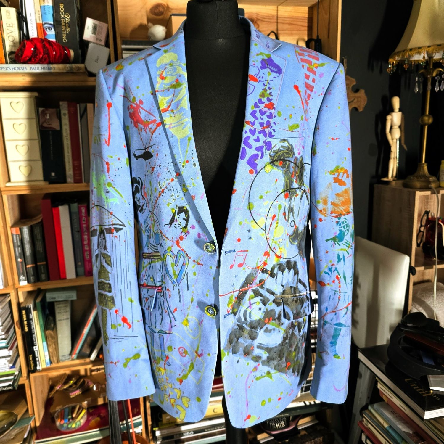 Blink Friction Graffiti Suit Jacket by iServalan 
