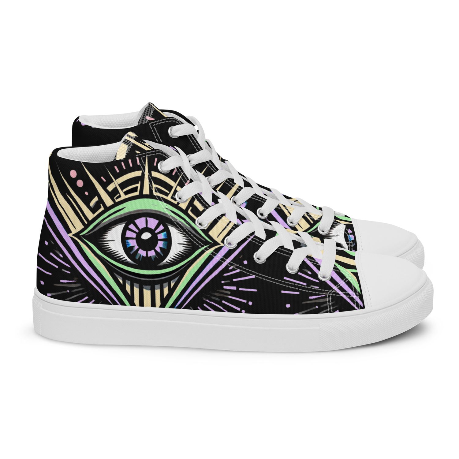 Women’s high top canvas shoes