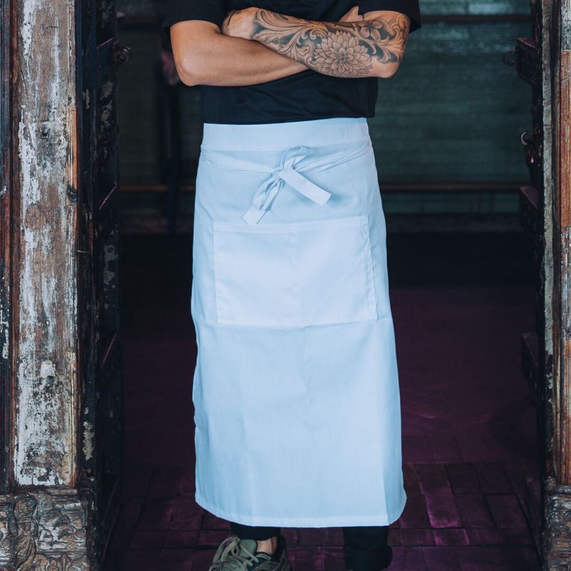 Bistro Apron - White