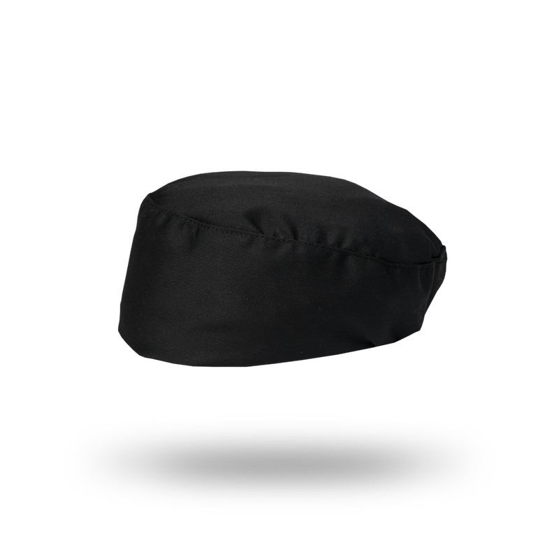 Elasticated Beanie- Black