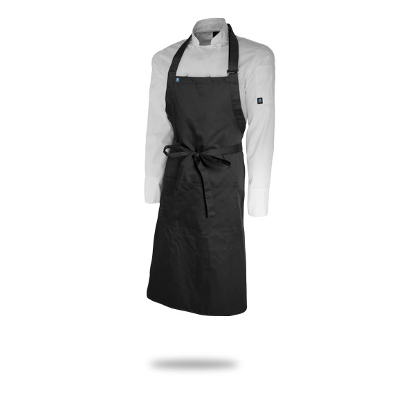 Bib Apron - Black