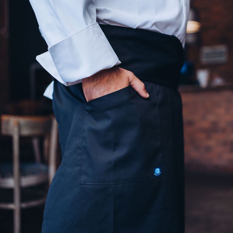 Tapered Apron - Black